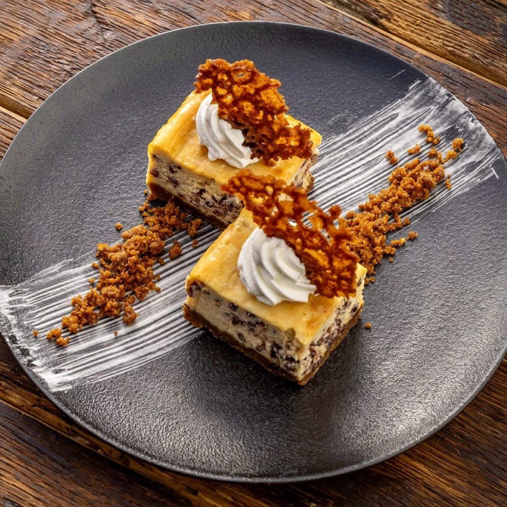 FORBIDDEN RICE CHEESECAKE