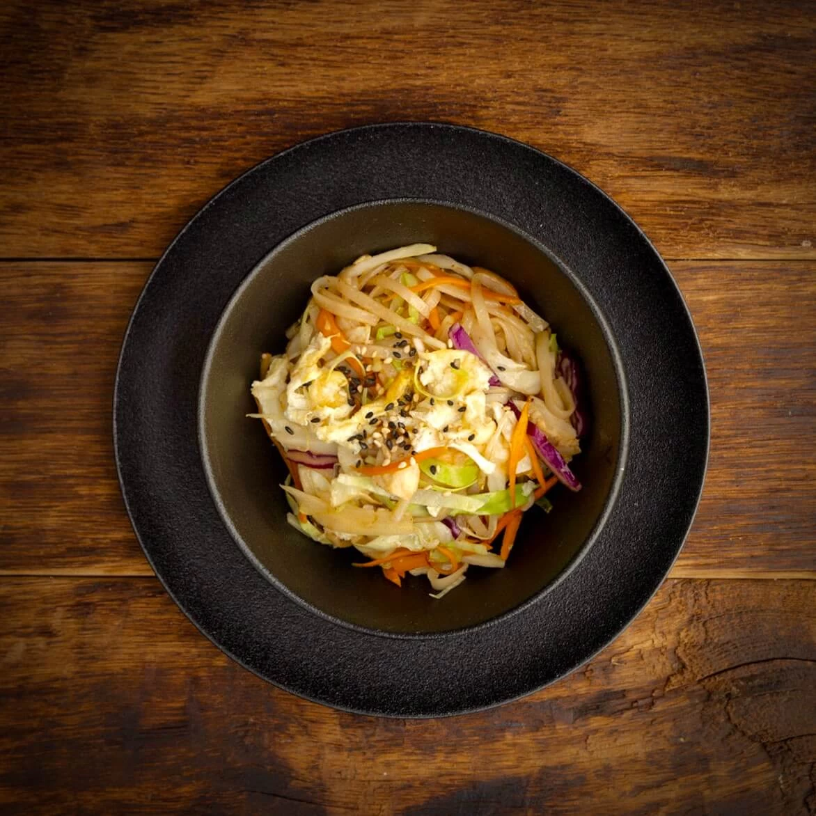 CHICKEN & VEGGIES FRIED NOODLES