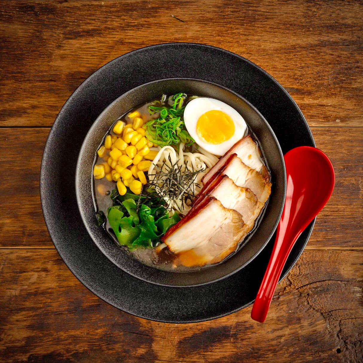 PORK OR VEGGIE RAMEN